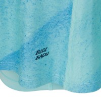 Saia Bidi Badu Beach Spirit Impresso Wavy Aqua  Oferta + Barato