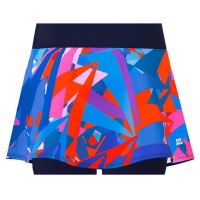 Falda Bidi Badu Spike Imprime Ondule Azul Oscuro  Offre - Pas cher