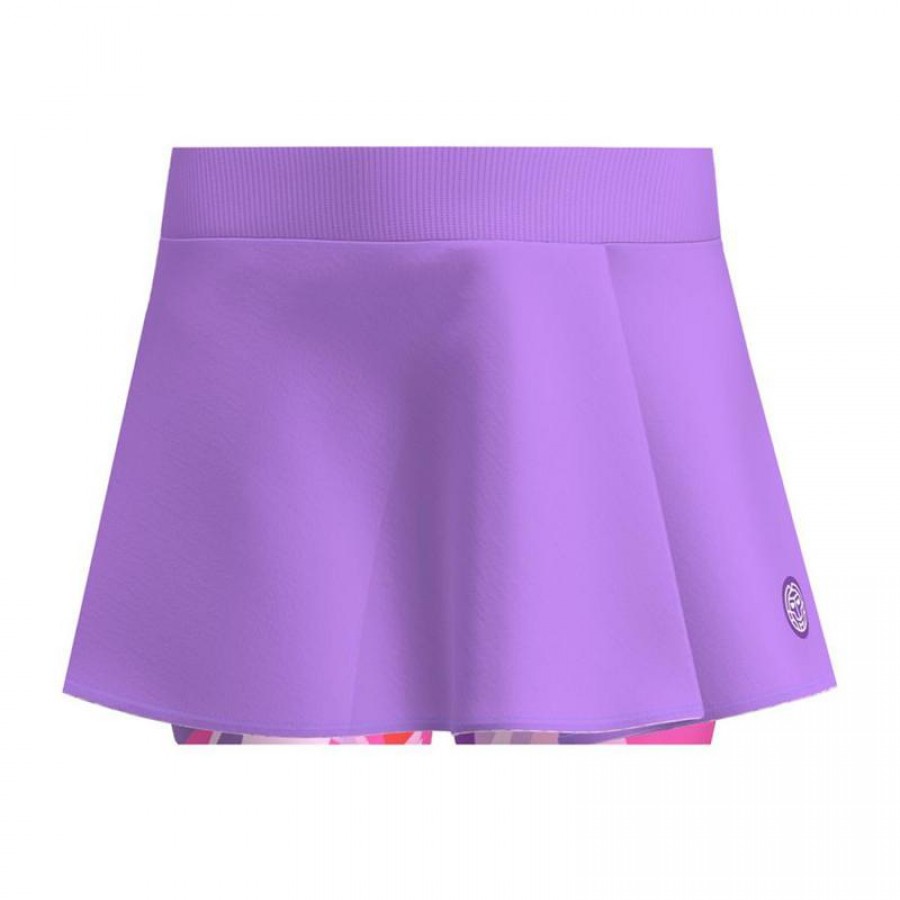 Falda Bidi Badu Spike Printed Wavy Lila Junior  Oferta + Barato