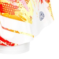 Falda Bidi Badu Wild Arts Impresso Wavy Blanco Mix Junior  Oferta + Barato