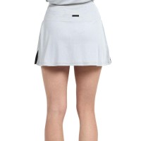 Falda Bullpadel Druso Gris Perla Bicolor  Oferta + Barato