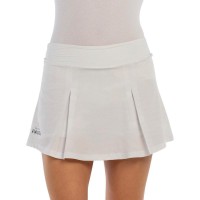 Falda Bullpadel Premier Padel Adoso Blanco  Oferta + Barato