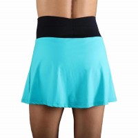 Falda Flou sans fin Azul  Offre - Pas cher