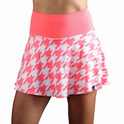 Falda Endless Lux II Coral Houndstooth