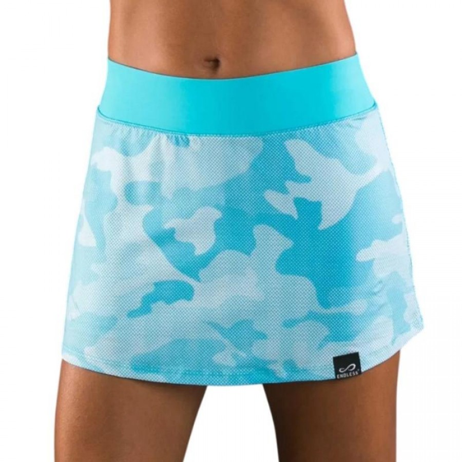 Falda Endless Imprimé Minimal Camuflaje Azul  Offre - Pas cher