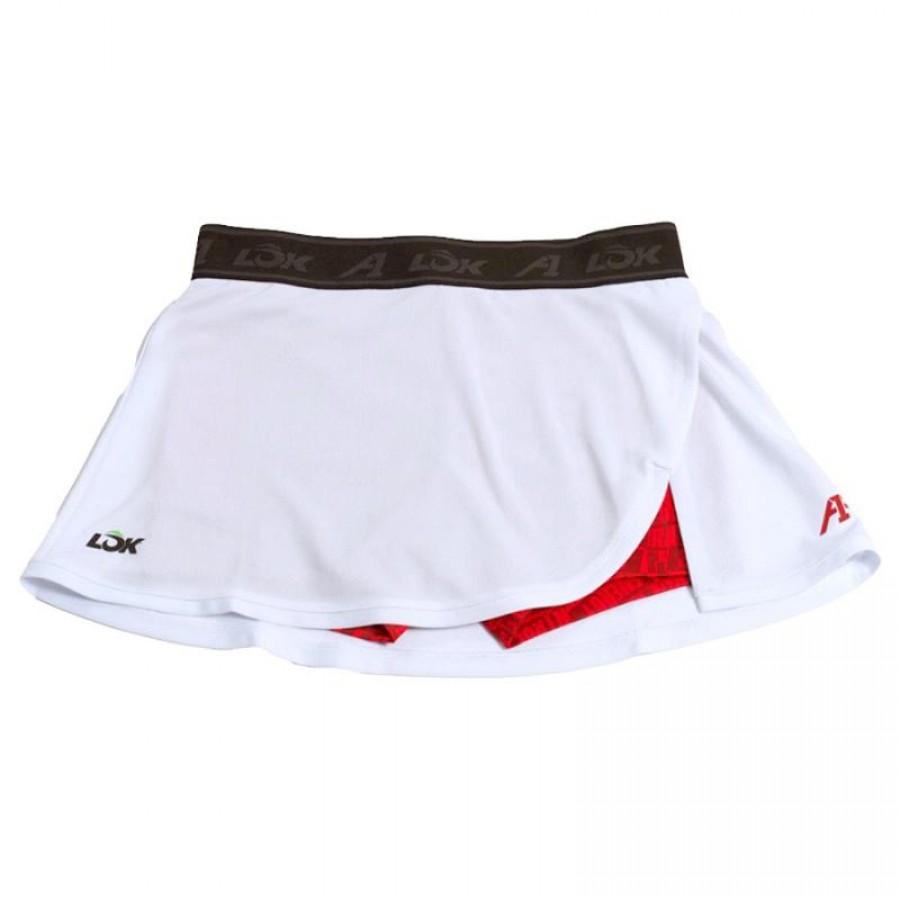 Falda Lok A1 Padel Bighorn Blanco  Oferta + Barato