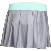 Falda Lotto Top IV Gris Plata Turquesa  Oferta + Barato
