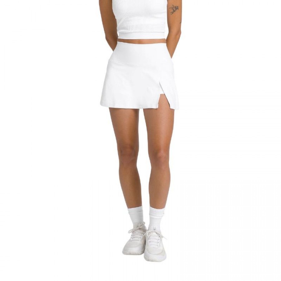 Falda Wilson Baseline Blanco Brillante