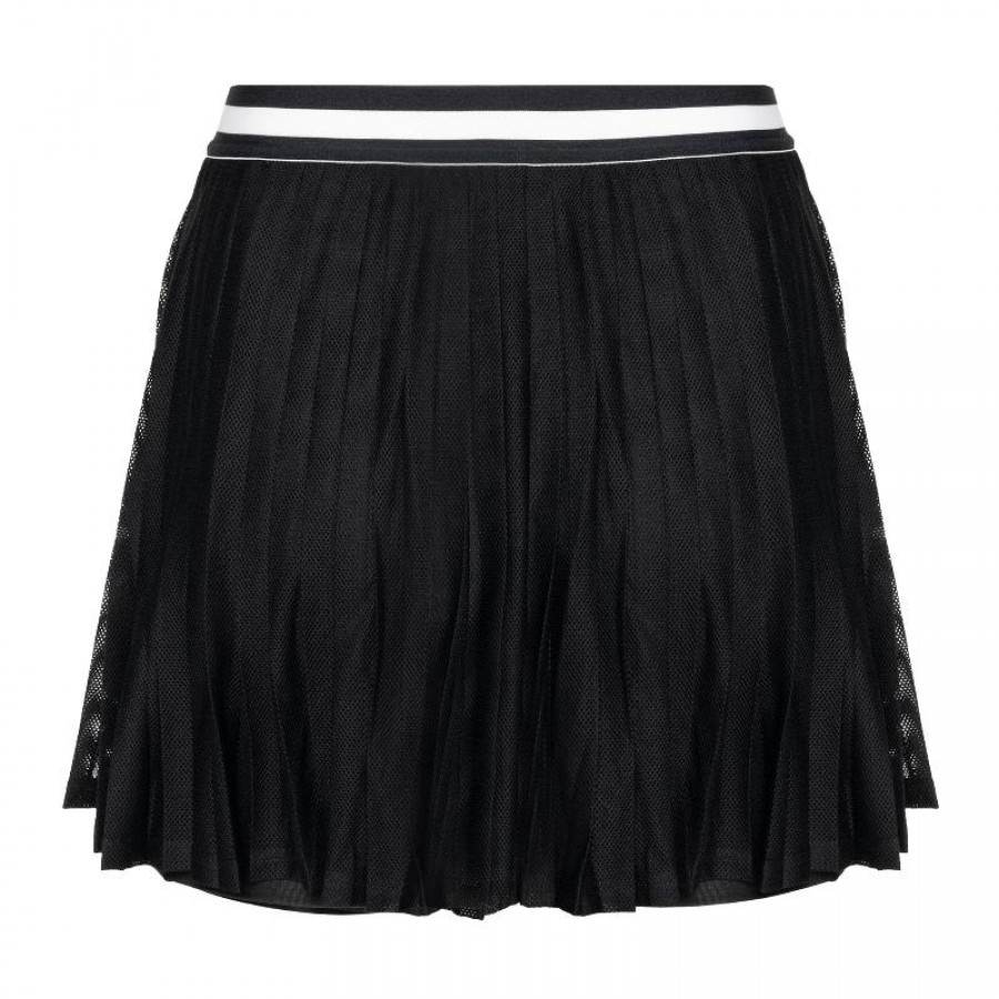 Falda Wilson Team Plissado Negro  Oferta + Barato