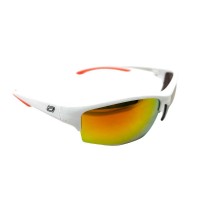 Lunettes Stepback addictives White Orange PADELPOINT Lunettes Stepback addictives White Orange