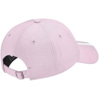 Gorra Adidas Baseball 3 Bandes Rosa Claro