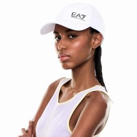 Gorra Armani EA7 Baseball Blanco Negro