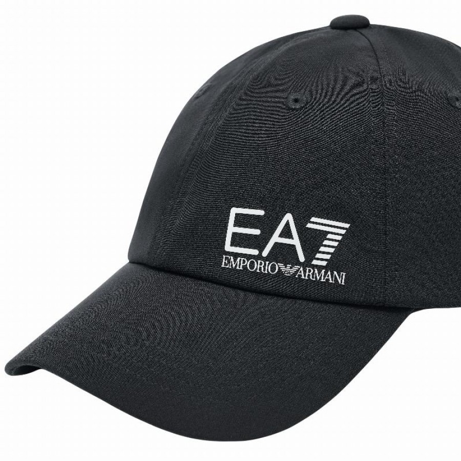 Gorra Armani EA7 Baseball Negro Blanco