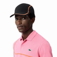 Gorra Lacoste Color Block Negro  Oferta + Barato