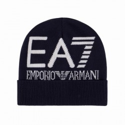 Gorro Armani EA7 Beanie Azul Armani Blanco
