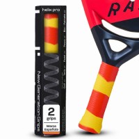 Grip Helix Pro Vermelho Amarelo