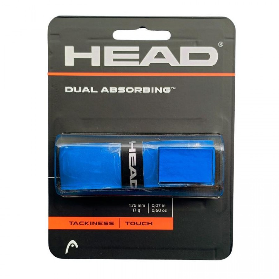 Cabeca de Substituicão de Punho Dual Absorbing Azul  Oferta + Barato
