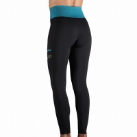 Leggings Endless Cross Pocket Preto Petroleo  Oferta + Barato