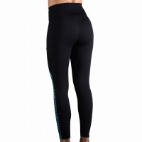 Leggings Endless Syncro Preto Petroleo  Oferta + Barato