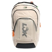 Lok Maxx Off-White Orange Backpack  Offer + Cheap