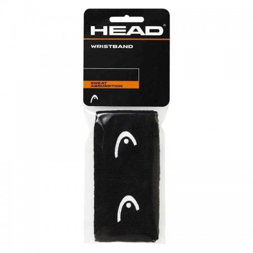 Munequeras Head Negro 2.5 Munequeras Head Negro 2.5