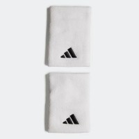 Adidas Large White wristbands 2 unites  Offre - Pas cher