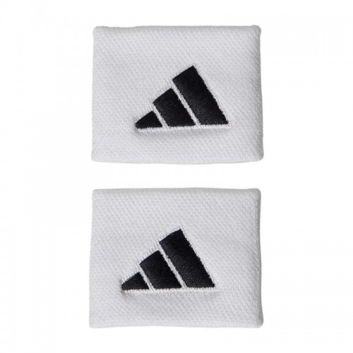 Munequeras Adidas Cortas Blanco Negro 2 Unidades Munequeras Adidas Cortas Blanco Negro 2 Unidades