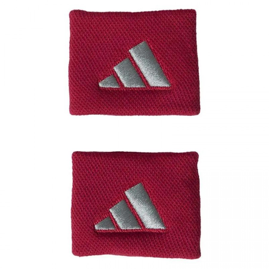 Adidas Bracelets Courts Rouge Gris 2 Unites  Offre - Pas cher
