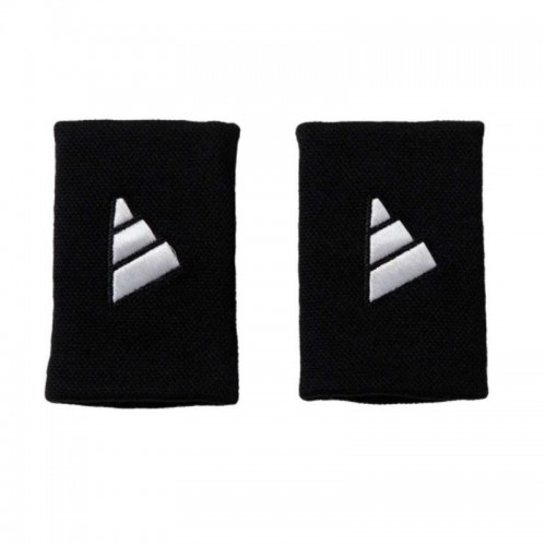 Munequeras Adidas Largas Negro Blanco 2 Unidades Munequeras Adidas Largas Negro Blanco 2 Unidades