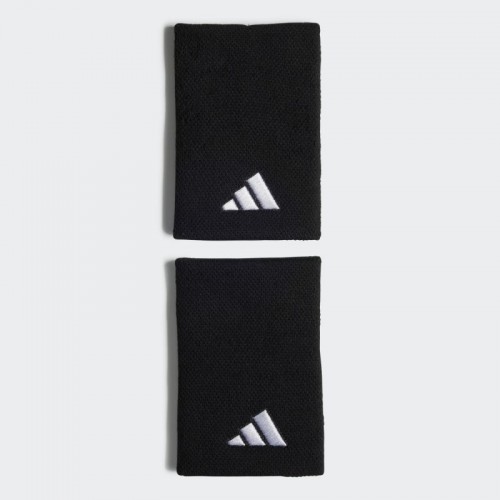 Muñequeras Adidas Negro Grande 2 Unidades Muñequeras Adidas Negro Grande 2 Unidades