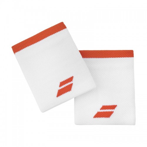 Munequeras Babolat Logo Blanca Strike Munequeras Babolat Logo Blanca Strike