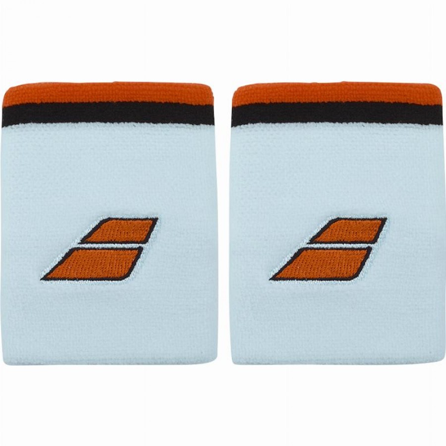 Babolat Terry Jumbo Pulseiras Azul Claro Vermelho 2 Unidades