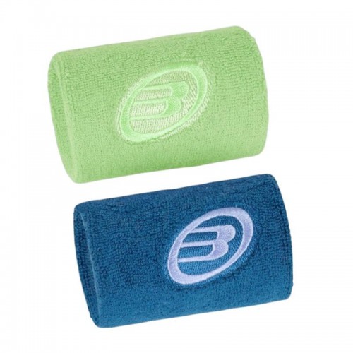 Muñequeras Bullpadel BPMU2405 I Verde Azul Oscuro Muñequeras Bullpadel BPMU2405 I Verde Azul Oscuro