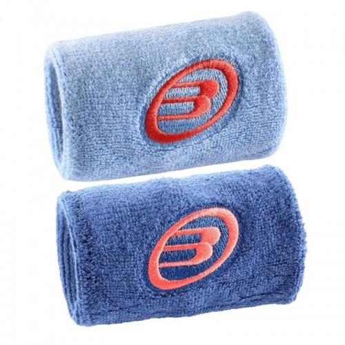 Muñequeras Bullpadel BPMU253 I Azul Celeste Azul Sombra Muñequeras Bullpadel BPMU253 I Azul Celeste Azul Sombra