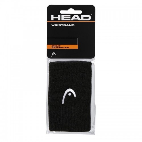 Munequeras Head Negro 5 Munequeras Head Negro 5