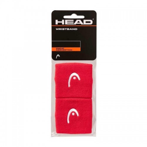 Munequeras Head Rojo 2.5 Munequeras Head Rojo 2.5