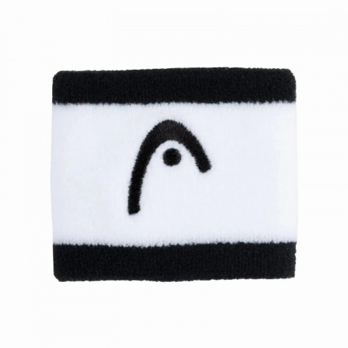 Munequeras Head Striped 2.5 Negro Blanco 2 Unidades Munequeras Head Striped 2.5 Negro Blanco 2 Unidades