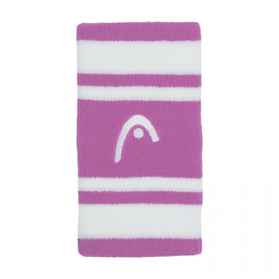 Tete rayee 5 Violet, Blanc Bracelets 2 Unites  Offre - Pas cher