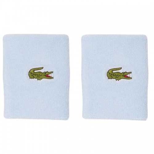 Muñequeras Lacoste Azul Claro 2 Unidades Muñequeras Lacoste Azul Claro 2 Unidades