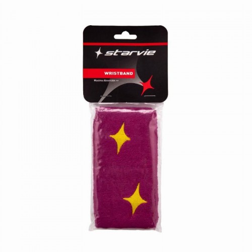 Munequeras StarVie Morado Amarillo 2 Unidades Munequeras StarVie Morado Amarillo 2 Unidades
