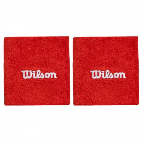 Muñequeras Wilson Rojo 2 Unidades Muñequeras Wilson Rojo 2 Unidades