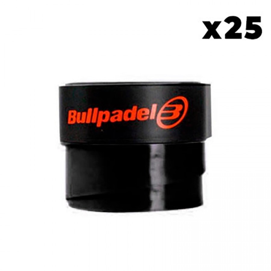 Surgrips Bullpadel Uni Noir 25 Unites  Offre - Pas cher