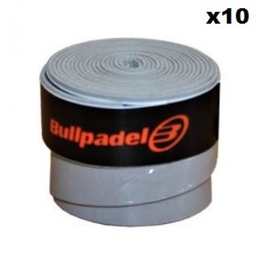 Overgrips Bullpadel Branco Liso 10 Unidades   Oferta + Barato