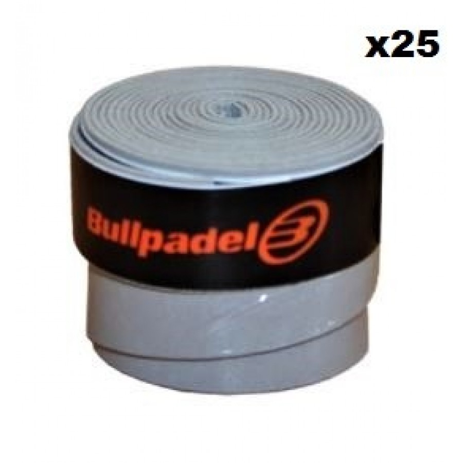 Overgrips Bullpadel Blanc Lisse 25 Unites    Offre - Pas cher