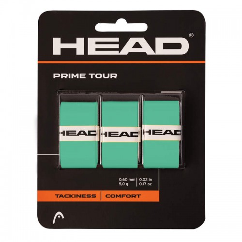 Overgrips Head Prime Tour Mint 3 Unidades Overgrips Head Prime Tour Mint 3 Unidades