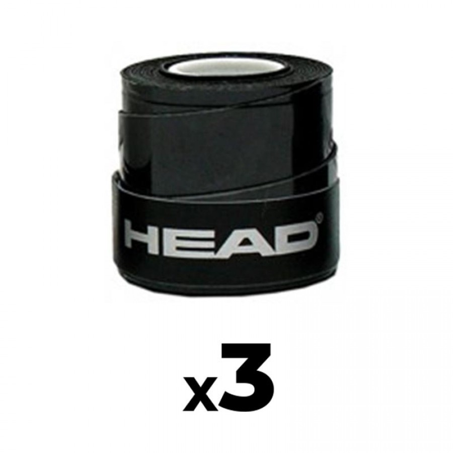 Overgrips Head Xtreme Soft Negro 3 Unidades  Oferta + Barato