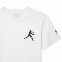 Pack Camiseta Lacoste Novak Djokovic Blanco y Gorra Marino  Oferta + Barato