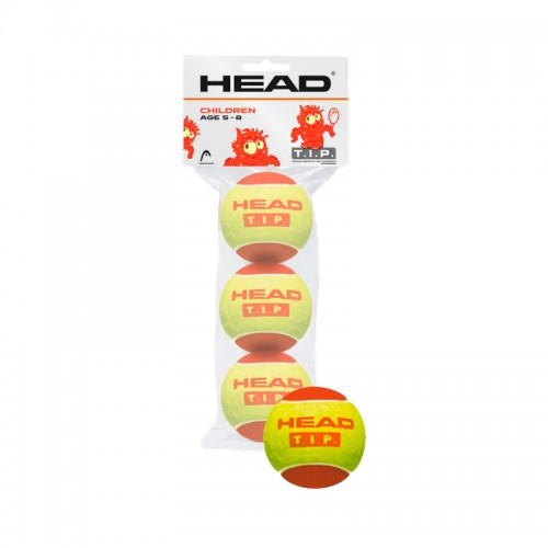 Pack de 3 Pelotas Head T.I.P. Red Pack de 3 Pelotas Head T.I.P. Red