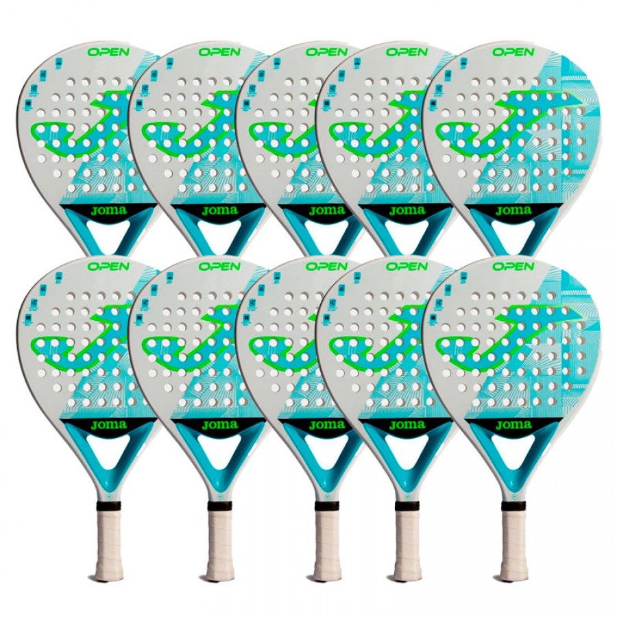 Joma Open White Turquoise Fluor X10 Pack  Offer + Cheap