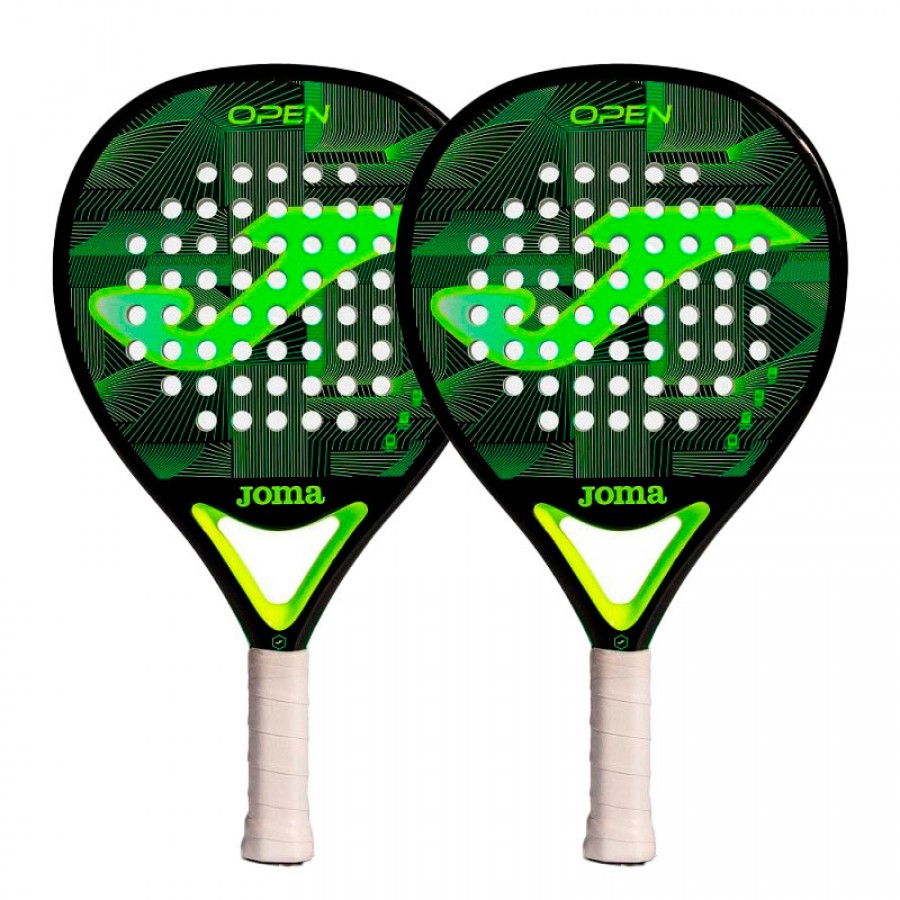 Pacote Joma Open Negro Verde Fluor x2  Oferta + Barato